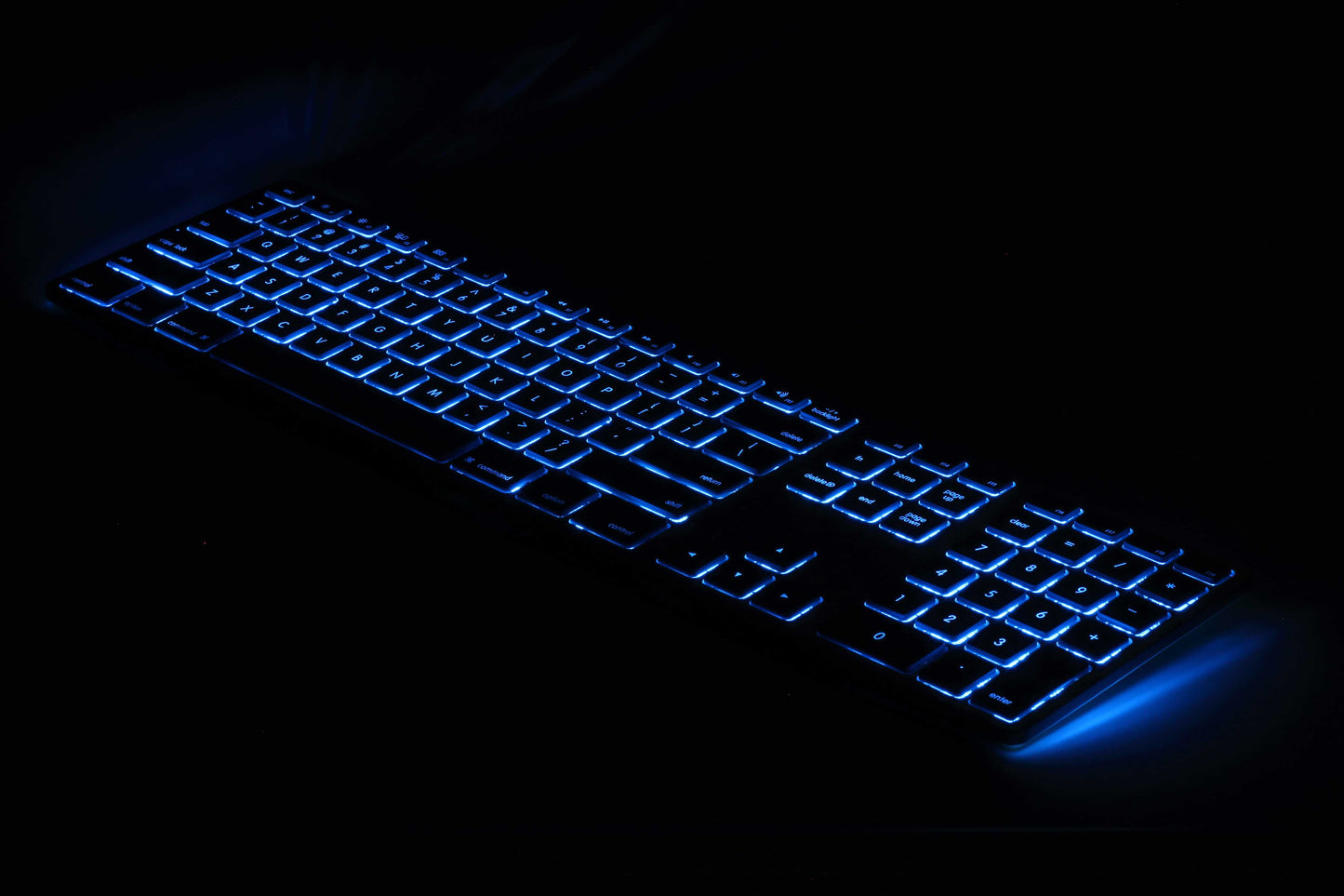 Matias RGB Backlit Wired Aluminum Keyboard for PC