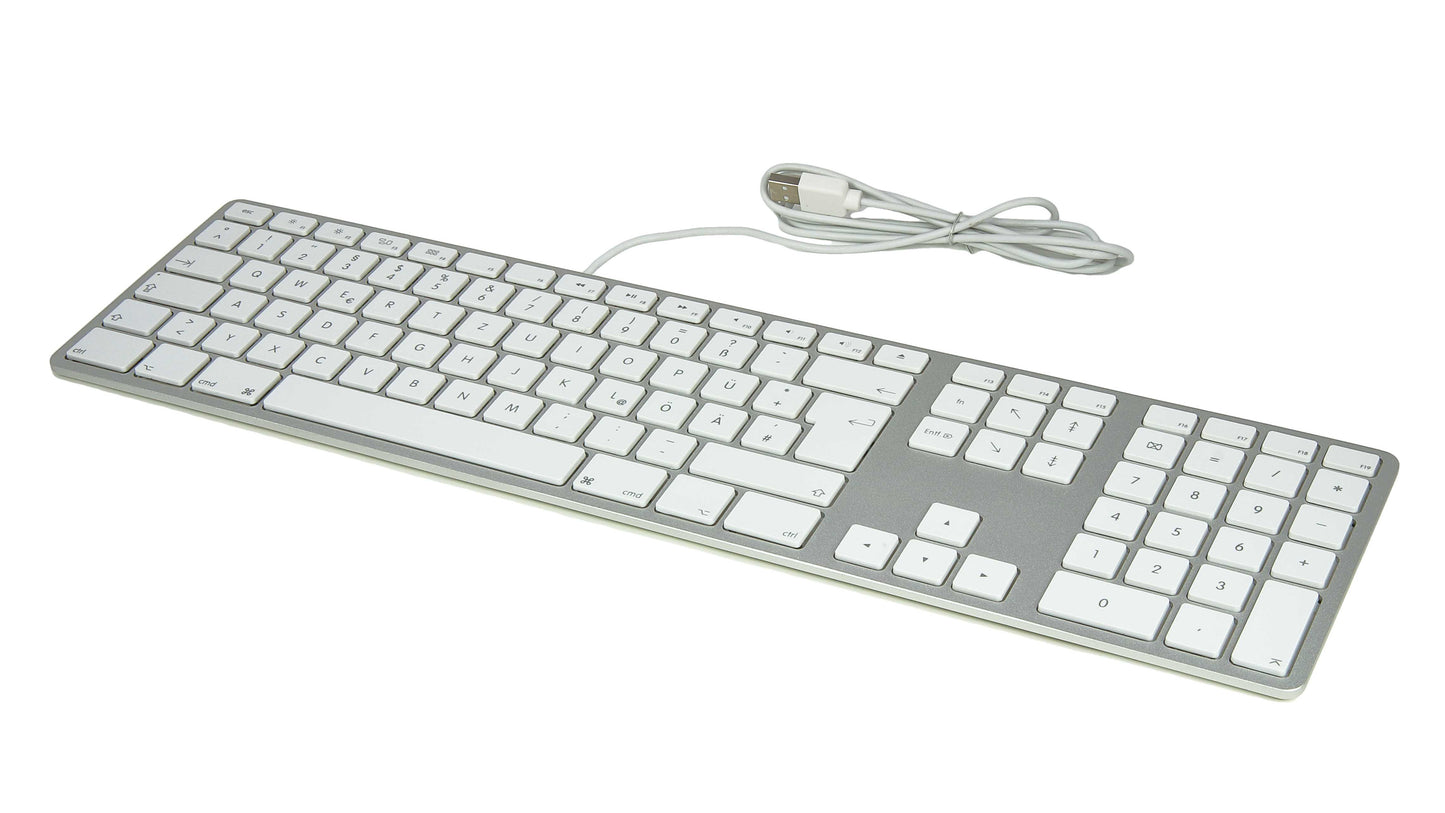 Matias Wired Aluminum Keyboard for Mac