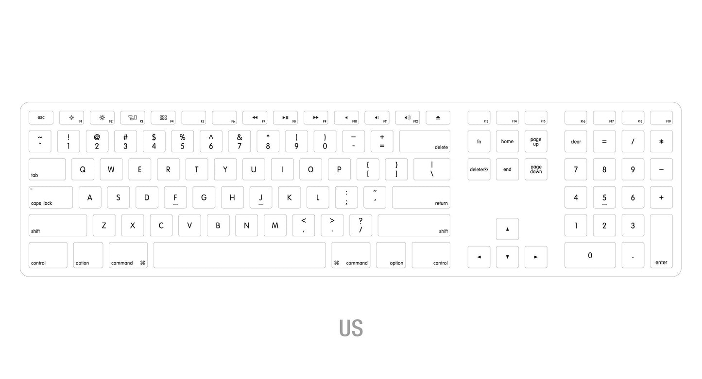 Matias Wired Aluminum Keyboard for Mac