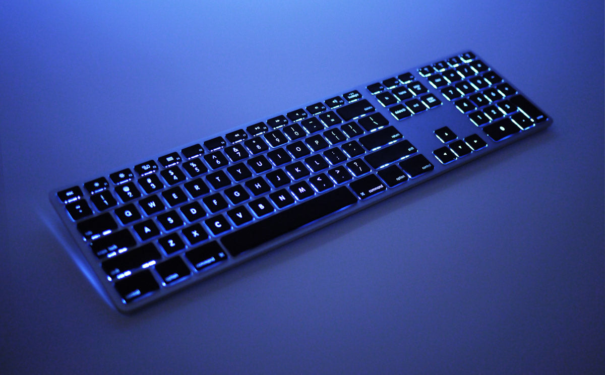 Matias Backlit Wireless Aluminum Keyboard