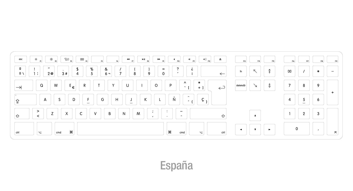 Matias Wired Aluminum Keyboard for Mac