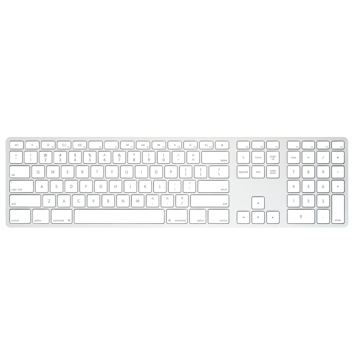 Matias Wireless USB-C Aluminum Keyboard