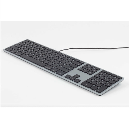 Matias RGB Backlit Wired Aluminum Keyboard for Mac